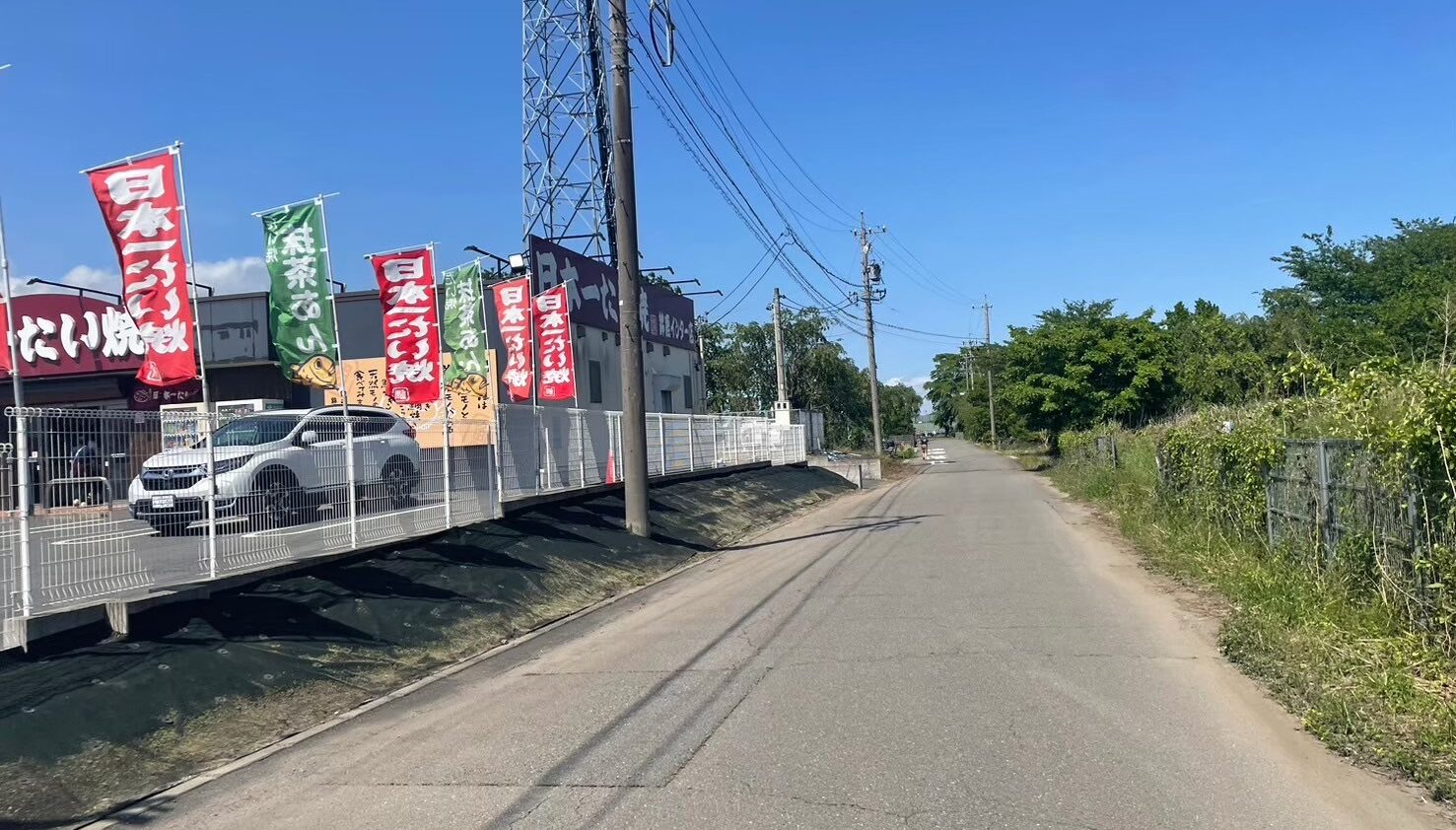 鈴鹿シャクヤクまつり アクセス(鈴鹿IC降りてすぐの道)